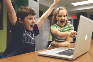 Refurbished computers and laptops are a great choice for children.